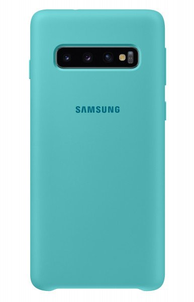 

Чехол для Samsung S10 (G973) Silicone Cover Green