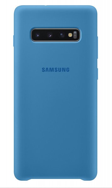 

Чехол для Samsung S10+ (G975) Silicone Cover Blue
