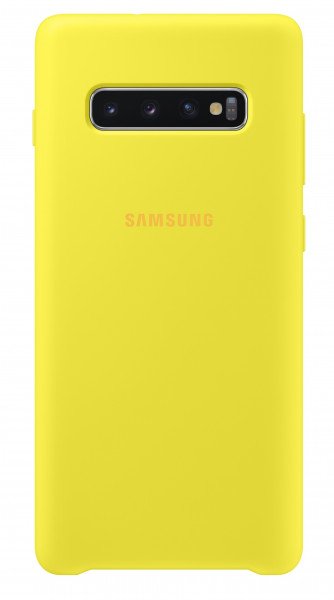 

Чехол для Samsung S10+ (G975) Silicone Cover Yellow
