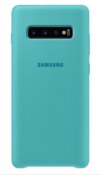 Акція на Чехол для Samsung S10+ (G975) Silicone Cover Green від MOYO