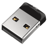 Накопитель USB 2.0 SanDisk 64GB USB Cruzer Fit (SDCZ33-064G-G35)