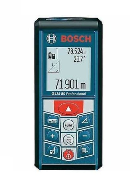 

Дальномер лазерный Bosch Professional GLM 80+ набор + сумка