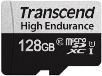 Карта памяти Transcend microSDXC 128GB Class 10 UHS-I U1 High Endurance (170TB)