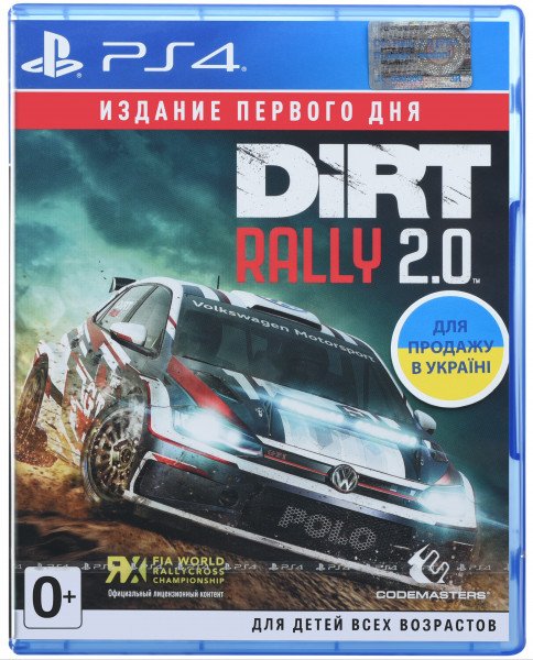 

Игра Dirt Rally 2.0 (PS4, Английский язык)