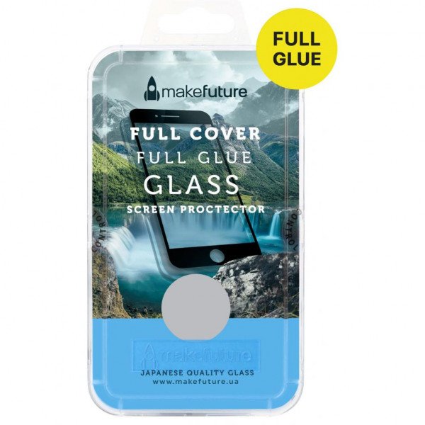 

Стекло MakeFuture для iPhone 8 Plus White Full Glue