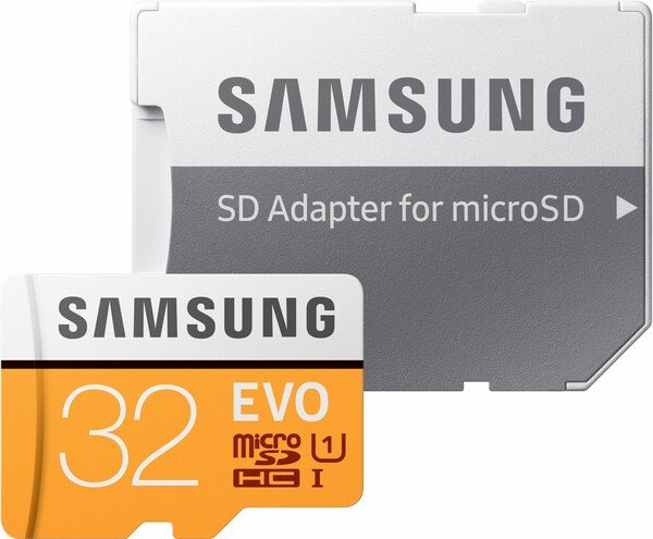 

Карта памяти Samsung microSDHC 32GB Class 10 UHS-I R95/W20MB/s Evo + SD-адаптер