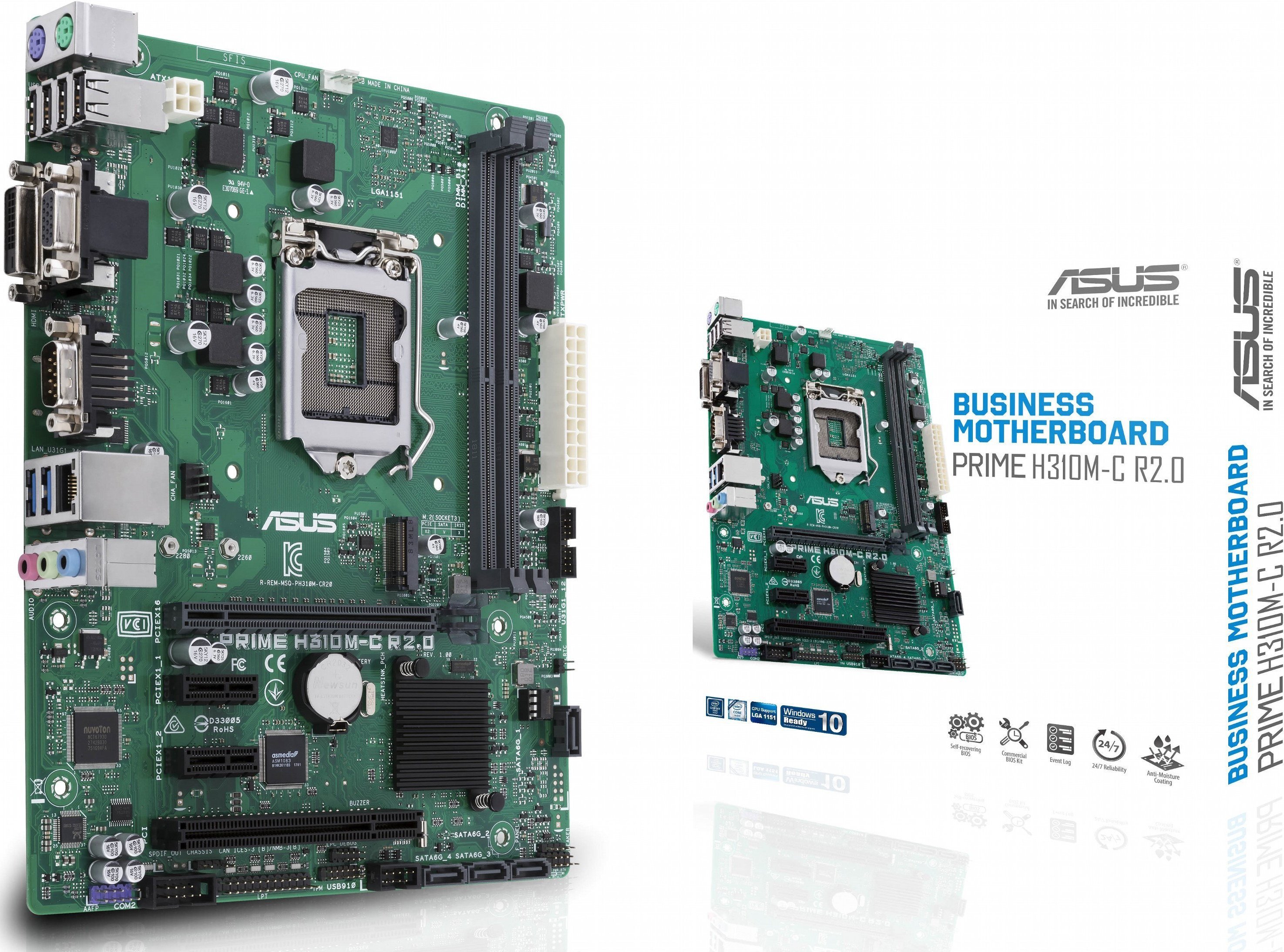 

Материнcкая плата ASUS PRIME H310M-C R2.0