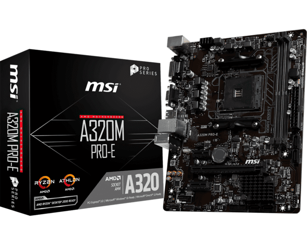 

Материнская плата MSI A320M PRO-E
