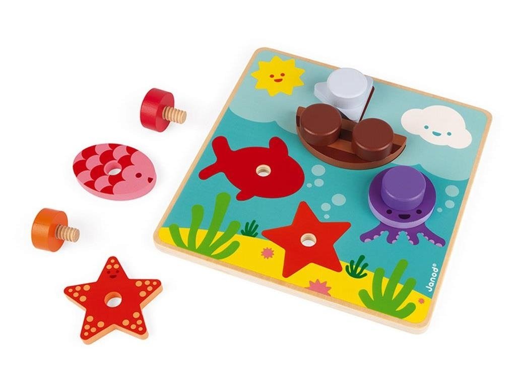 

Развивающая игра Janod Водный мир (J05324)