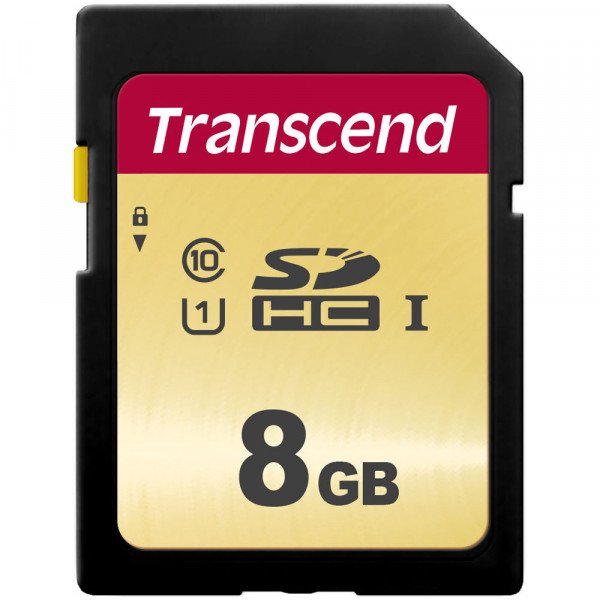 

Карта памяти TRANSCEND 8GB SDHC 8GB Class 10 UHS-I R95/W60MB/s (TS8GSDC500S)