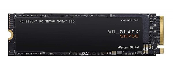 Акция на SSD накопитель WD SN750 250GB M.2 PCIe 3.0 4x 2280 TLC (WDS250G3X0C) от MOYO