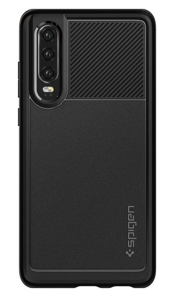 

Чехол Spigen для Huawei P30 Rugged Armor Matte Black