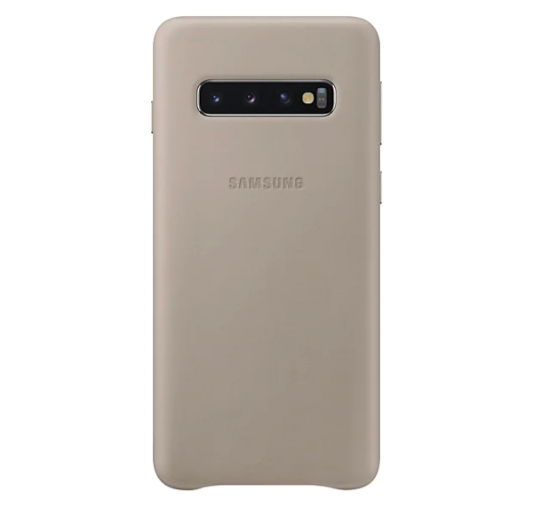 

Чехол Samsung для Galaxy S10 (G973) Leather Cover Gray