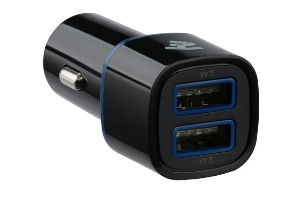 

Автомобильное зарядное устройство 2E Dual USB Charger 2xUSB 2.4A Black
