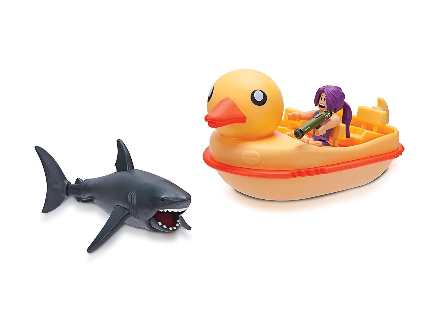 

Игровая коллекционная фигурка Jazwares Roblox Feature Vehicle SharkBite: Duck Boat W2 (19871R)