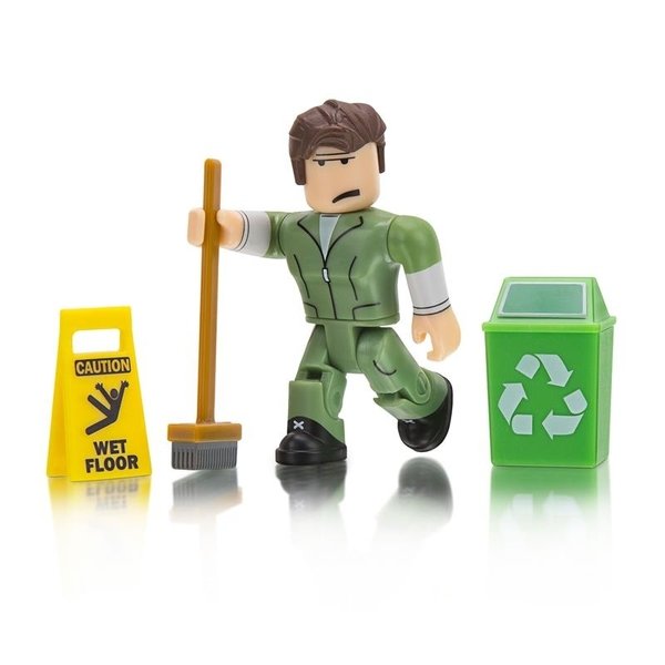 

Игровая коллекционная фигурка Jazwares Roblox Сore Figures Welcome to Bloxburg: Glen the Janitor W3 (ROG0106)