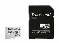 Карта пам'яті Transcend microSDXC 256GB Class 10 UHS-I R95/W45MB/s + SD-адаптер