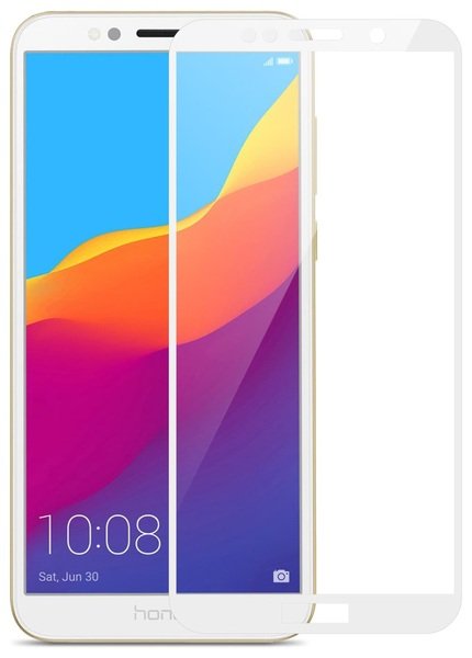 

Стекло MakeFuture для Honor 7A White Full Cover Full Glue