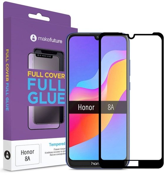 

Стекло MakeFuture для Honor 8A Full Cover Full Glue