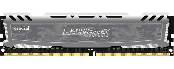 

Память для ПК Micron Crucial Ballistix Sport DDR4 3200 16GB (BLS16G4D32AESB)