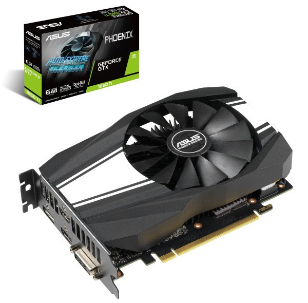 

Видеокарта ASUS GeForce GTX1660TI 6GB GDDR6 Dual (PH-GTX1660TI-6G)