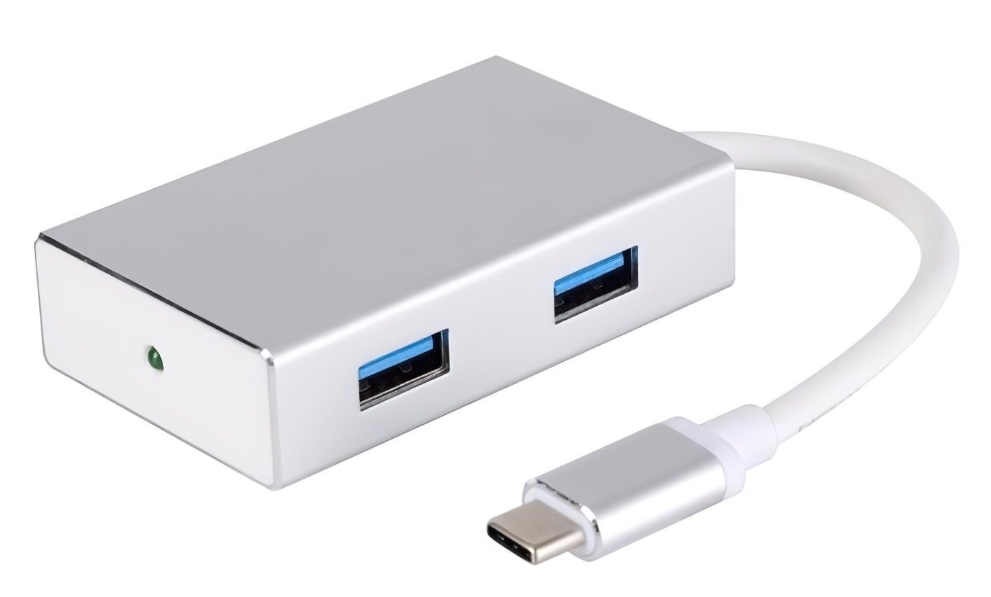 

Адаптер 2Е Type-C to 4*USB3.0, Hub Aluminum, 0.20 м