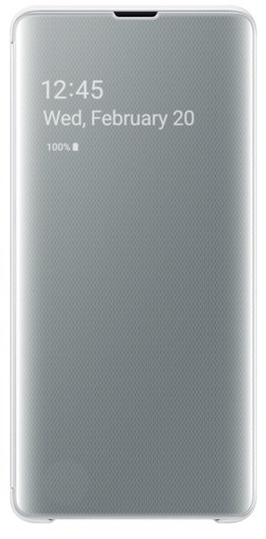 

Чехол Samsung для Galaxy S10+ (G975) Clear View Cover White