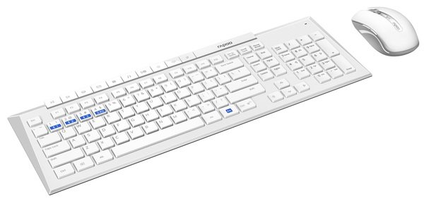 

Комплект RAPOO 8200M wireless,White (8200M_WHITE)