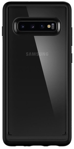 

Чехол Spigen для Galaxy S10+ (G975) Ultra Hybrid Matte Black