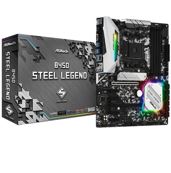 

Материнская плата ASRock B450 STEEL LEGEND