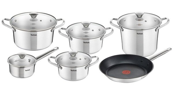 

Набор посуды Tefal Simpleo 11 предмета (B815SB74)