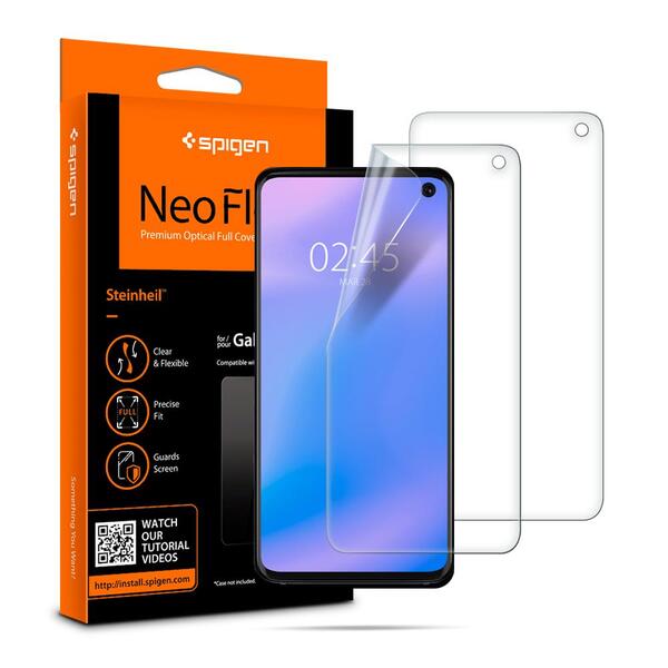 

Защитная пленка Spigen для Galaxy S10 Film Neo Flex HD (Front 2)