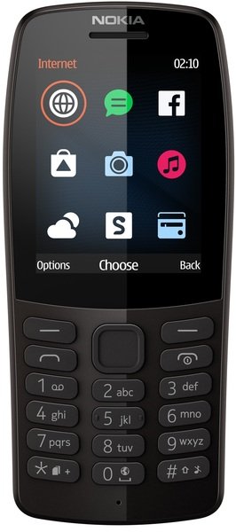 

Мобильный телефон Nokia 210 DS TA-1139 Black