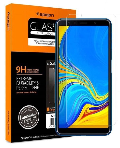 

Стекло Spigen для Galaxy A7 (2018) "Glas.tR SLIM HD" (1Pack)