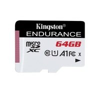 Карта пам'яті Kingston microSDXC 64GB Class 10 UHS-I R90/W45MB/s High Endurance
