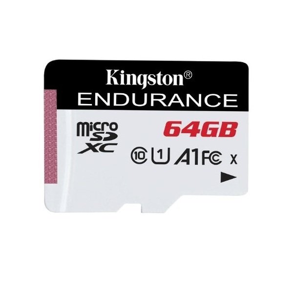 

Карта памяти Kingston microSDXC 64GB C10 UHS-I R90/W45MB/s High Endurance (SDCE/64GB)