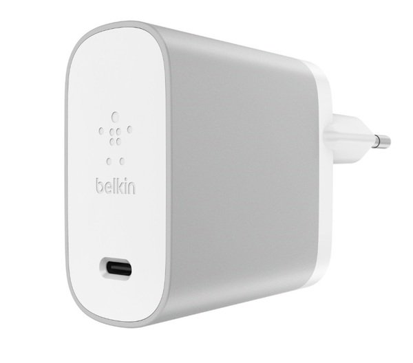 

Сетевое зарядное устройство Belkin USB-C Power Delivery + Type-C Cable Silver