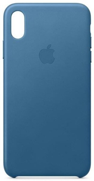 

Чехол Apple Leather Case для iPhone XS Max Cape Cod Blue (MTEW2ZM/A)