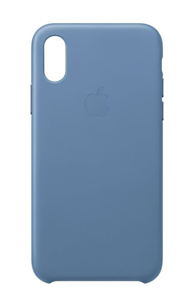 

Чехол Apple Leather Case для iPhone XS Max Cornflower (MVFX2ZM/A)