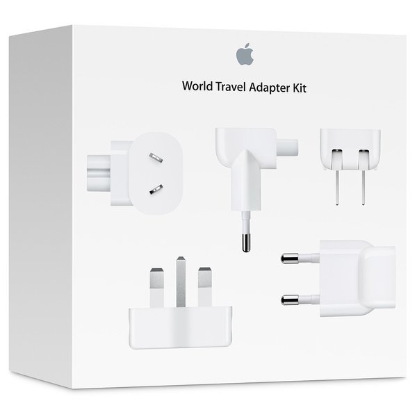 

Комплект адаптеров Apple World Travel Adapter Kit (MD837ZM/A)