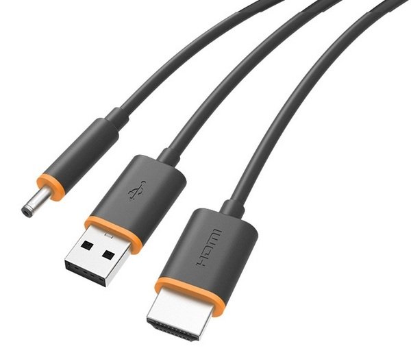 

Кабель HTC к шлему 3-в-1 USB/DC/HDMI (99H20342-00)