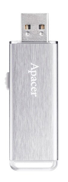 Акция на Накопитель USB 2.0 APACER AH33A 32GB Metal Silver (AP32GAH33AS-1) от MOYO
