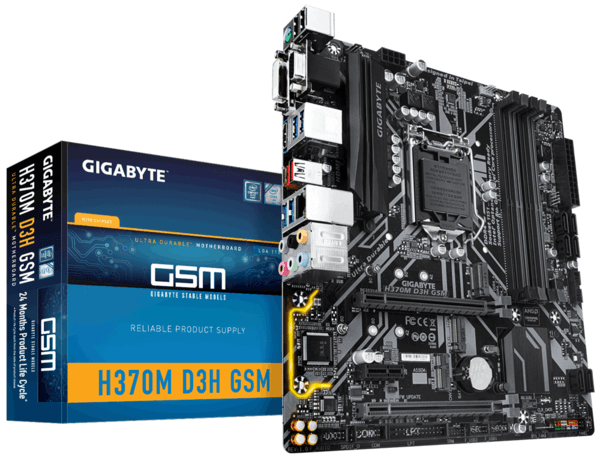 

Материнская плата Gigabyte H370M D3H GSM