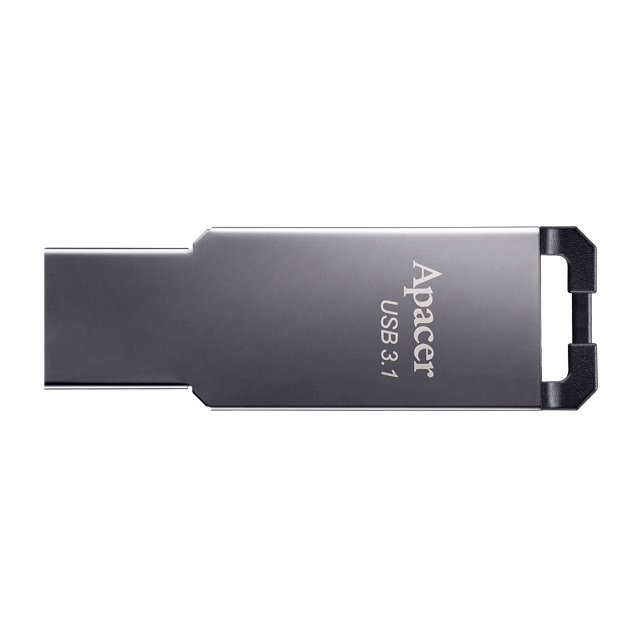  Накопичувач USB 3.1 APACER AH360 64GB Metal Black (AP64GAH360A-1) фото