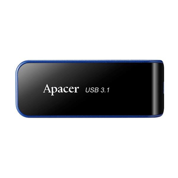 Акція на Накопитель USB 3.0 APACER AH356 32GB Black (AP32GAH356B-1) від MOYO