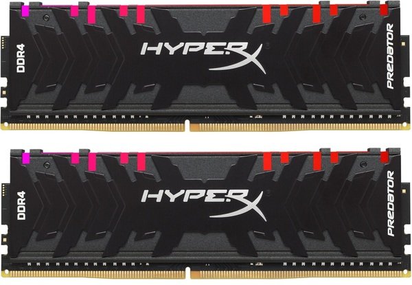 

Память для ПК HyperX Predator RGB DDR4 3000 16GB KIT (HX430C15PB3AK2/16)