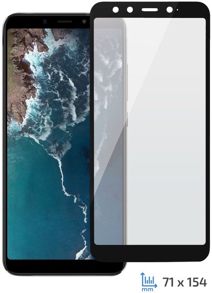 

Стекло 2E для Xiaomi Mi A2 2.5D Black Border