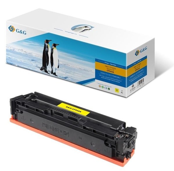

Картридж G&G для HP CLJ M280/M281/M254 1300 стр Yellow (G&G-CF542A)
