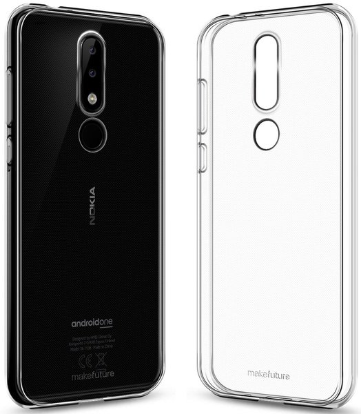 

Чехол MakeFuture для Nokia 5.1 Plus Air Case (Clear TPU)