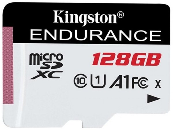 

Карта памяти Kingston microSDXC 128GB Class 10 UHS-I R90/W45MB/s High Endurance